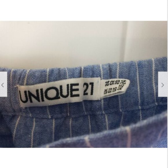 Womens Off The Shoulder Striped Size 20 Top - Picture 4 of 6